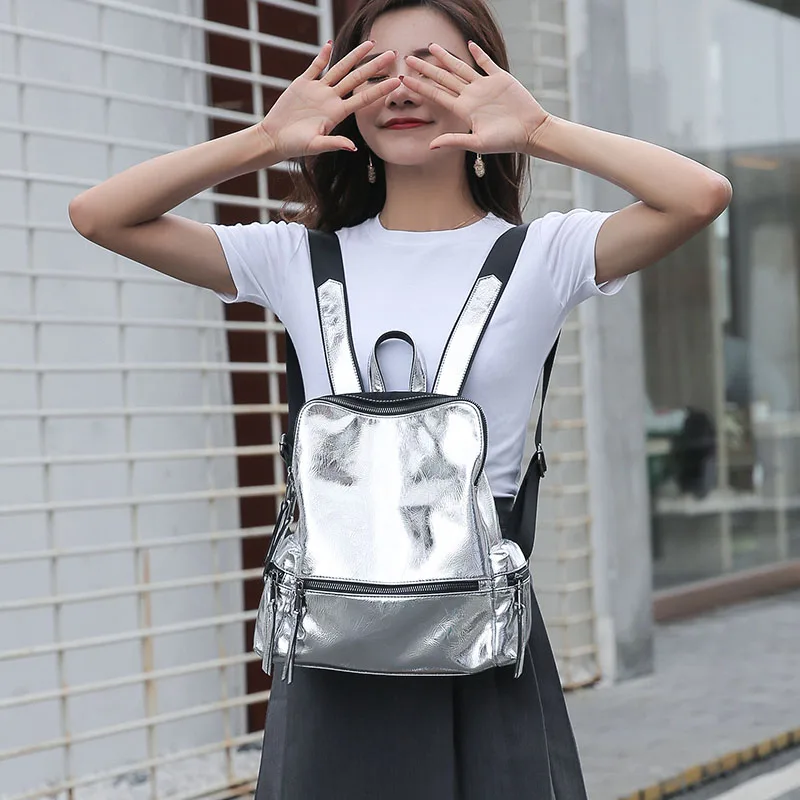 texu-spring-and-summer-fashion-personality-silver-reflective-backpack-shoulder-bag-tide-ms