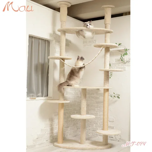 Scratcher Pet Modern  Luxury New Climbing Cat Tower