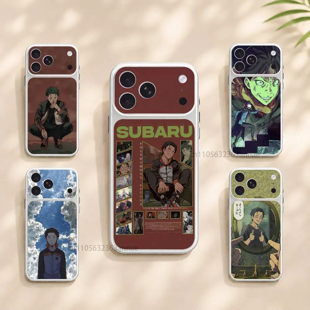 

N-Natsuki Re0 Subaru Removable HD/Matte Full Coverage Films For iPhone 17 Pro Max 17 Pro