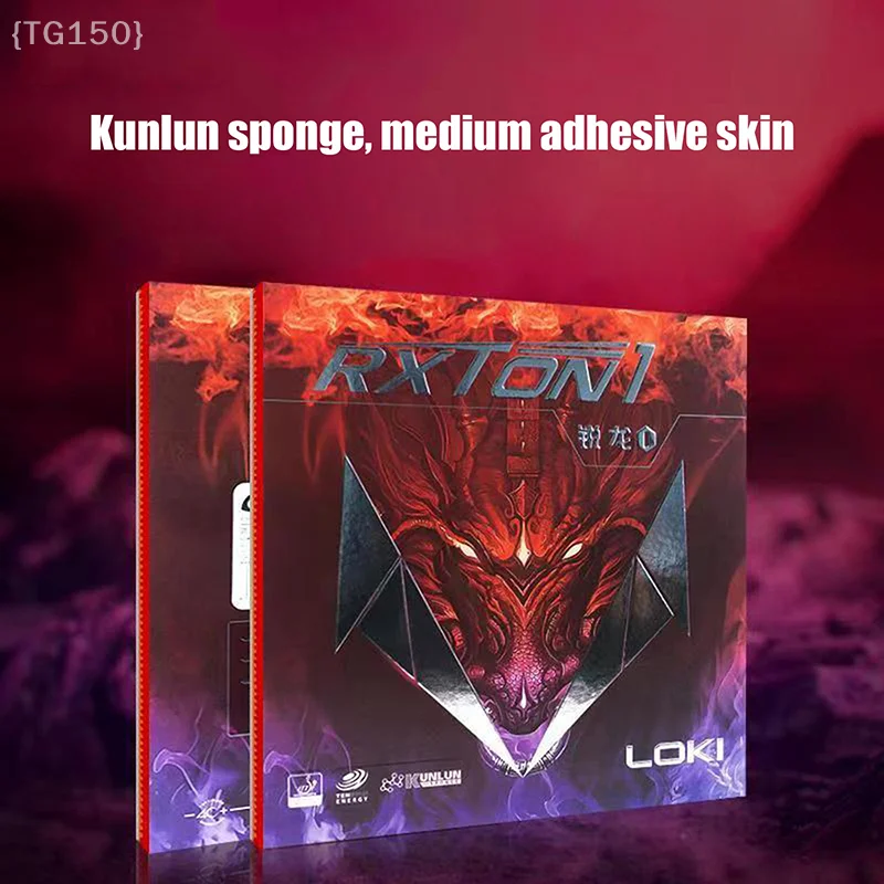 

【N】Оригинальная накладка для настольного тенниса LOKI RXTON-1, губка для пинг-понга с увеличенным контролем вращения и мощной резинкой