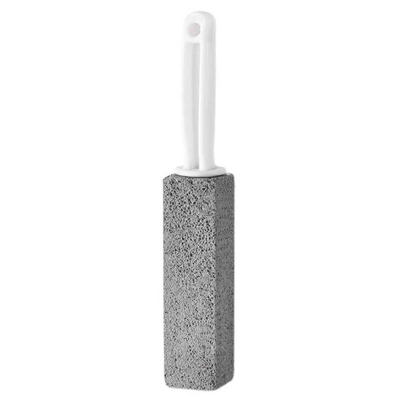 Toilet Brush, Pumice Toilet Cleaning Brush Toilet Bowl Stains Yellow Dirt Pumice Stone Brush, Bathroom Crevice Brush Durable