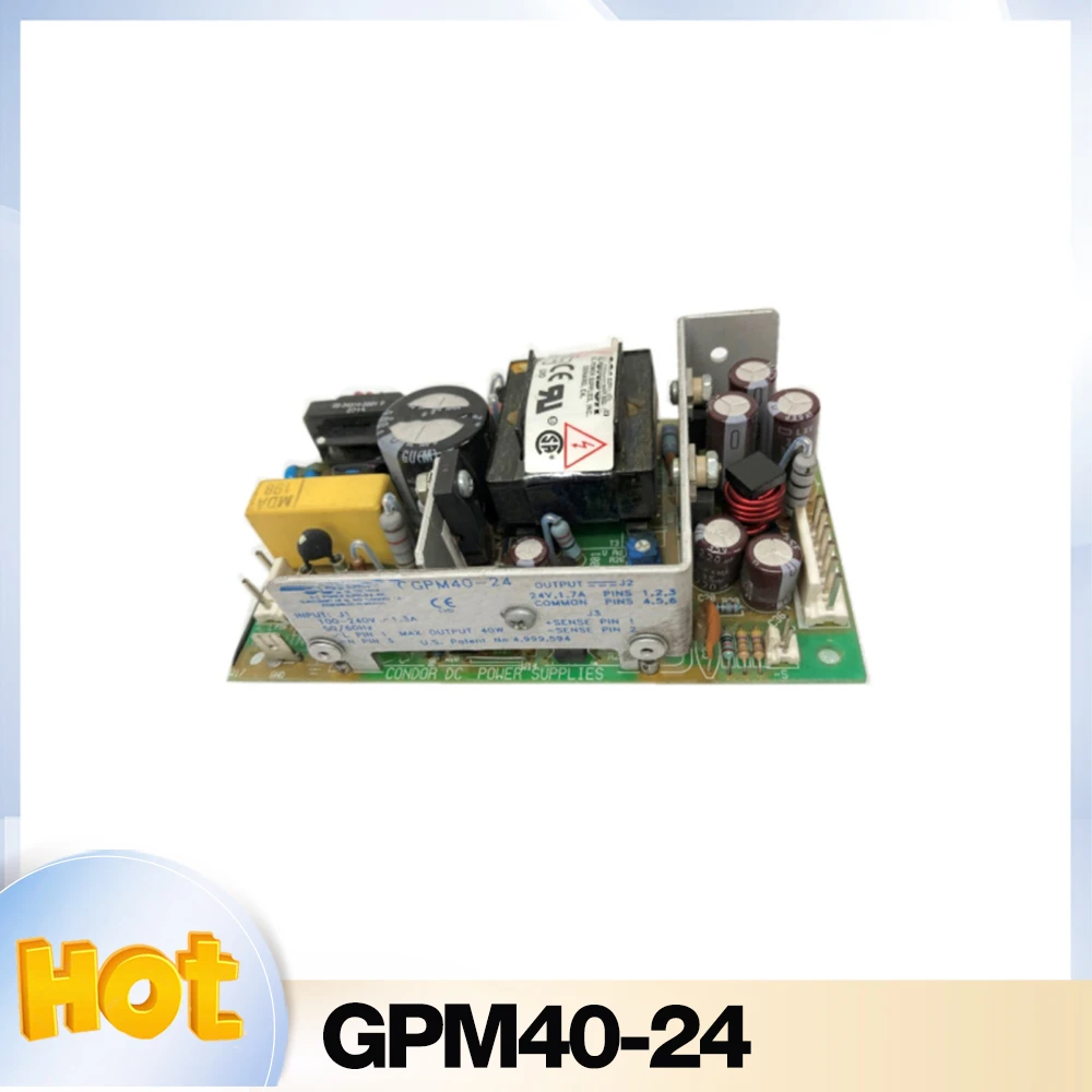 

GPM40-24 для CONDOR, блок питания промышленного медицинского оборудования 24V1.7A 40W