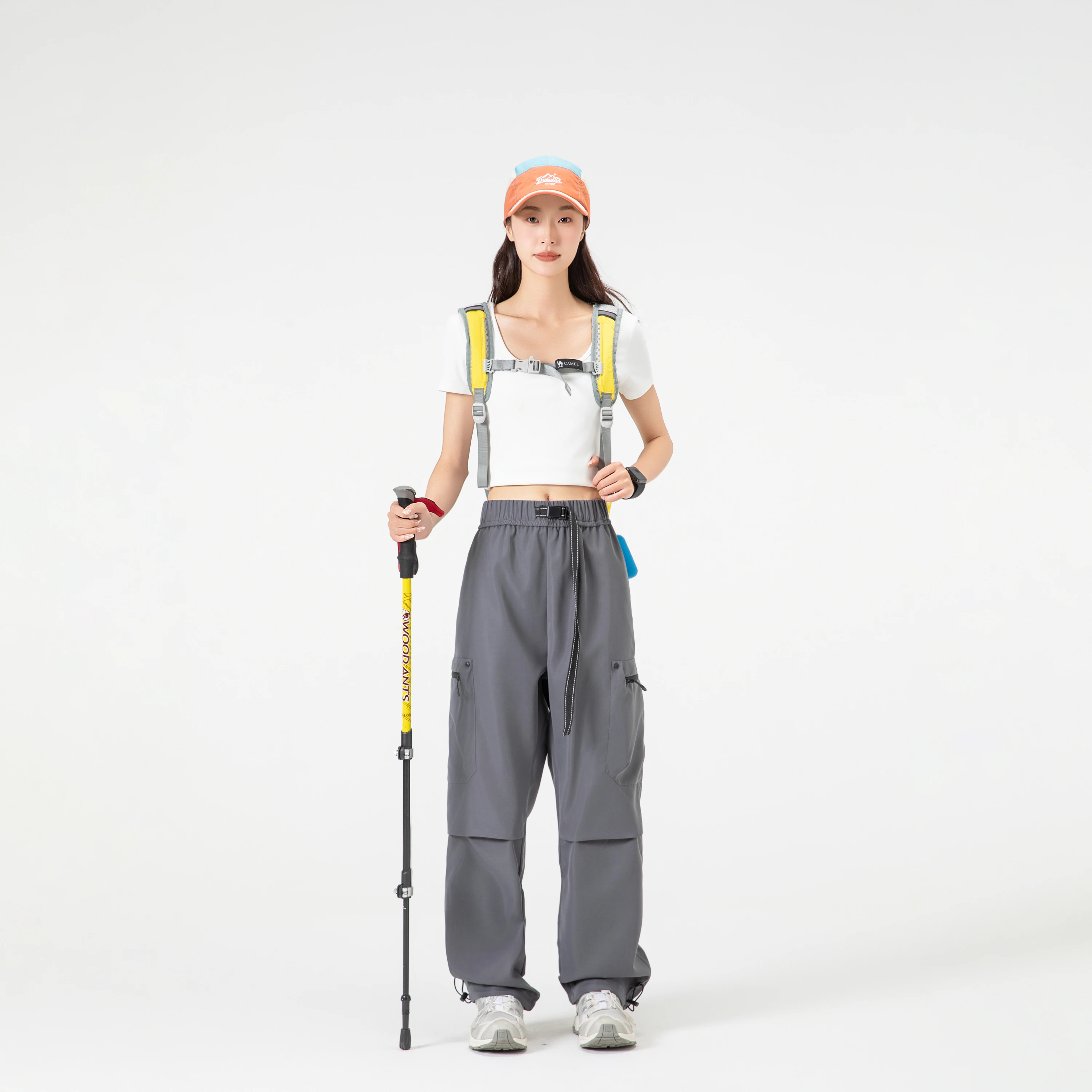 Men's Pants Casual Spring and Autumn Stylish Cargo Pants Men High Street Hip Hop Slim Fit Sweatpants Men Lightweight Pants