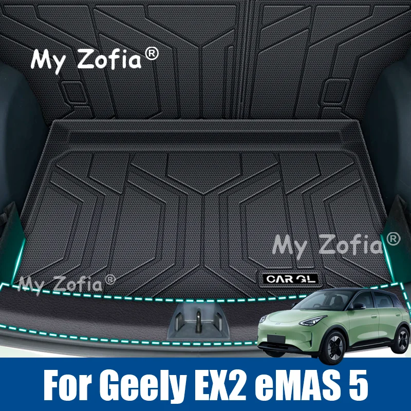 for-geely-ex2-xingyuan-emas-5-2025-2026-car-boot-storage-pad-cargo-liners-trunk-mats-waterproof-floor-mats-accessories