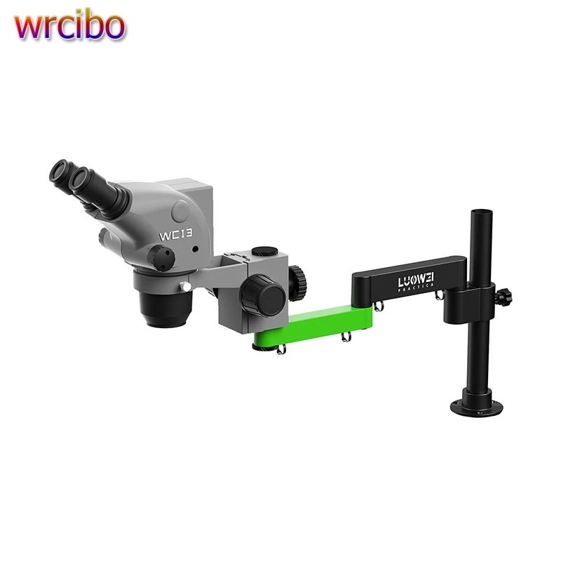 Wrcibo Microscope Stand Holder Metal Bracket Universal Flexible Folding 360 °Adjustable Fixed Lifting Forging Support Column