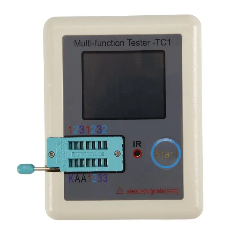 ABNL 1.8 Inch 160X128 Colorful Display Multi-Functional TFT Backlight Transistor LCR-TC1 Tester For Diode Triode Capacitor