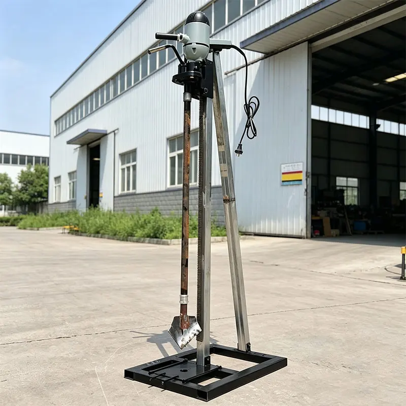 Customized High Torque Hand Drill 60m Well Simple Operation Pasture Livestock Water Access Water Well Drilling Rig
