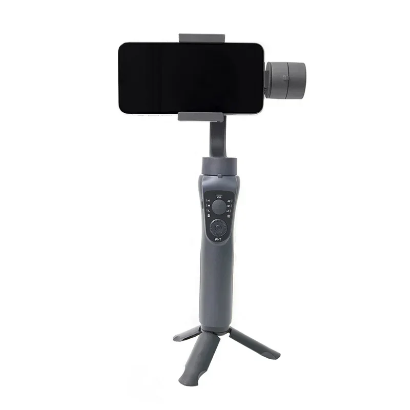 Handheld  Camera Stabilizer With Tripod Face Tracking via App Selfie Stick Gimbal Stabilizer