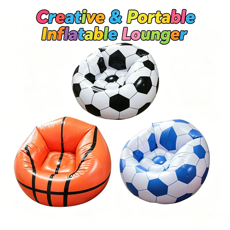 

1PCS PVC Creative Inflatable Sofe Novelty Portable Lounger Outdoor Camping & Indoor Party Supplies Home & Garden Decoration