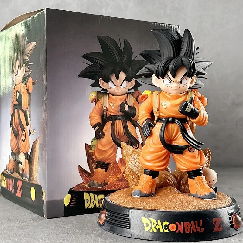 Figurine Dragon Ball de 22cm en PVC, Sou Goku, Anime, Tête de Resubdivision, Modèle de Statue de Collection, Jouets d'Ornement, Cadeau