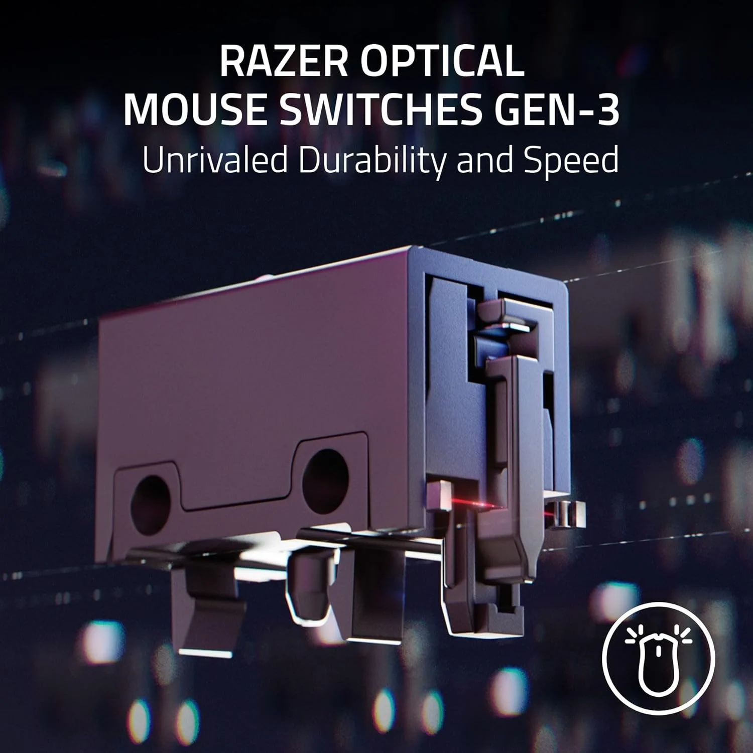 ماوس ألعاب RGB الأصلي Razer Basilisk V3 35K مريح قابل للتخصيص بالكامل - 13 تحكمًا قابل للتخصيص - عجلة إمالة HyperScroll
