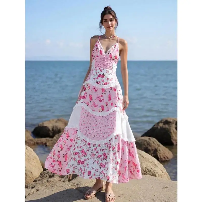 

Men's Casual Sports Set Floral Print Seven Sve Autumn Season New Sle Cross-Border Clothing Comfortable Sportswear