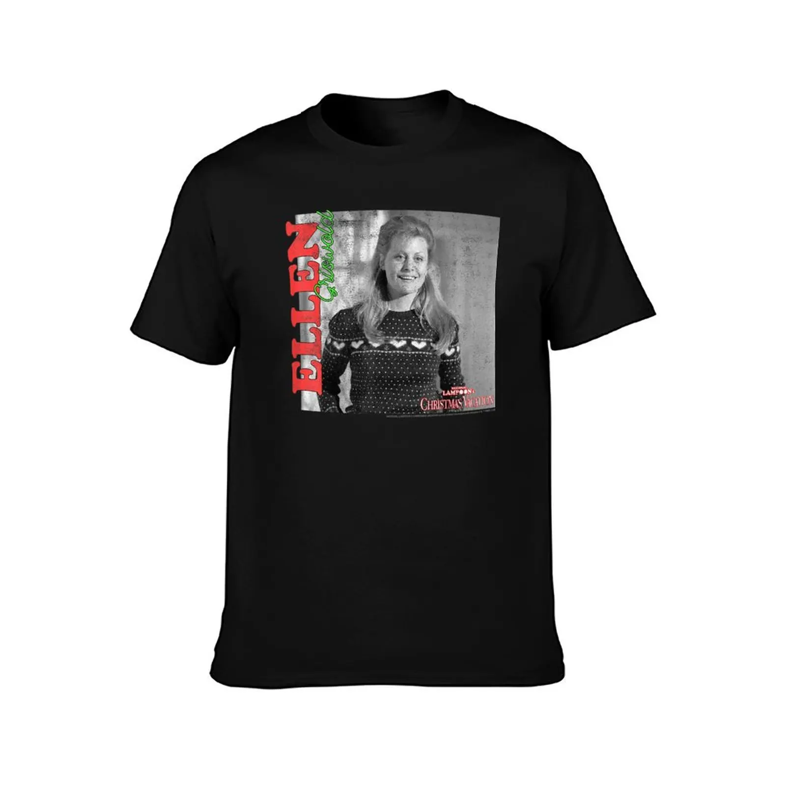 National Lampoon39;s Christmas Vacation Ellen Griswold T-Shirt Outdoor Sports Short Sleeve Top T-Shirt