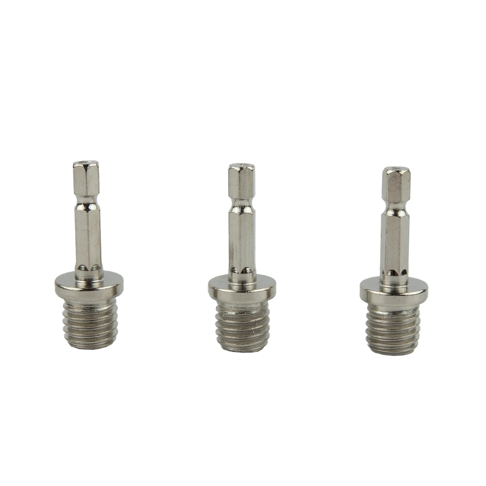 3pcs Connecting Rod Screwdriver Silver 6mm/1/4\