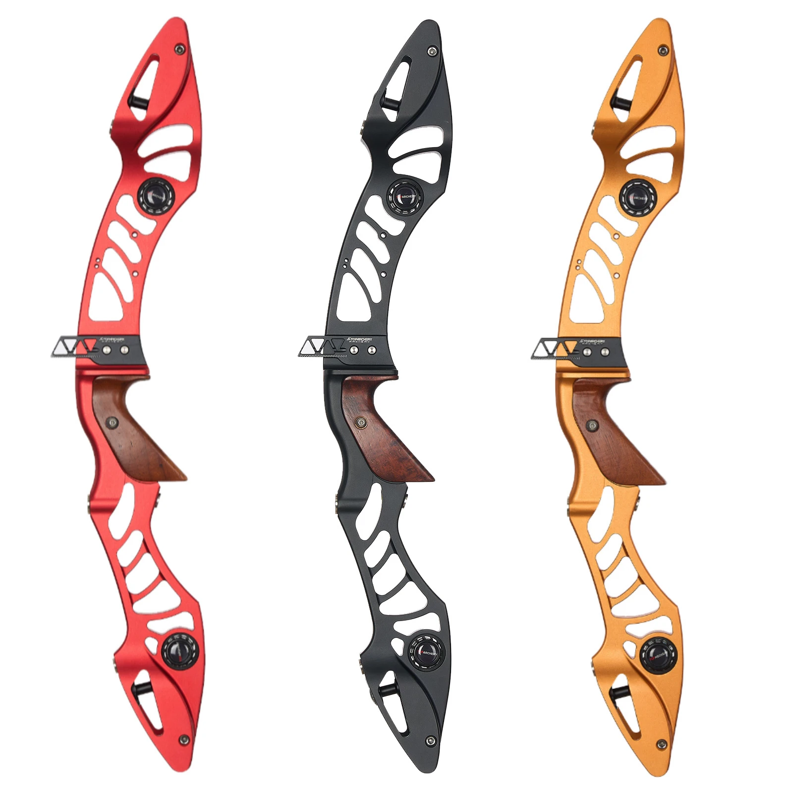 

Toparchery 25inches Competitive Recurve Bow Handle Three colors Outdoor Shooting Hunting Accessories