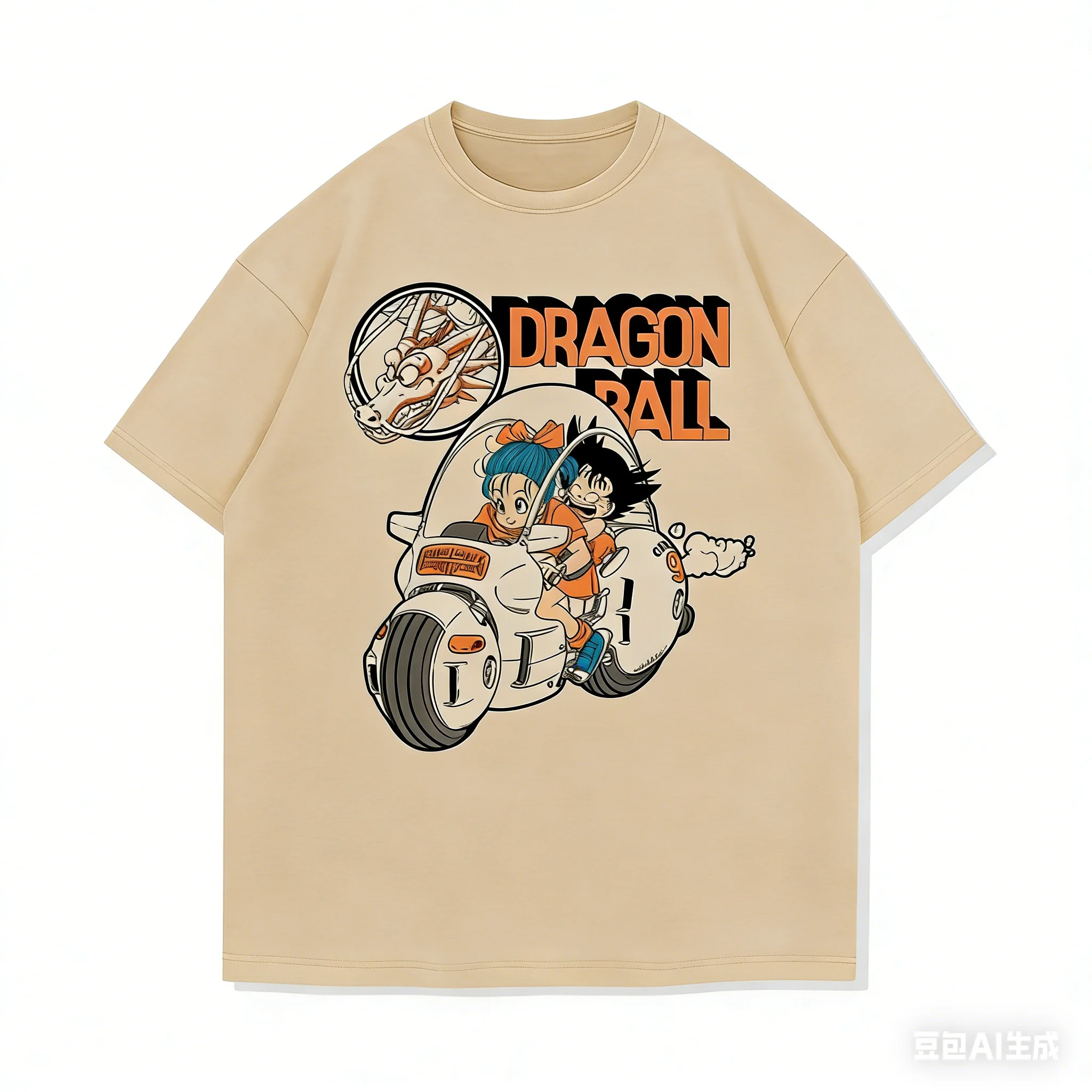 Street Fashion Kids - เสื้อยืดดราก้อนบอลฤดูร้อน 2026 รุ่นใหม่สุดฮิต ลายโกคู บลูม่า ทรงโอเวอร์ไซส์