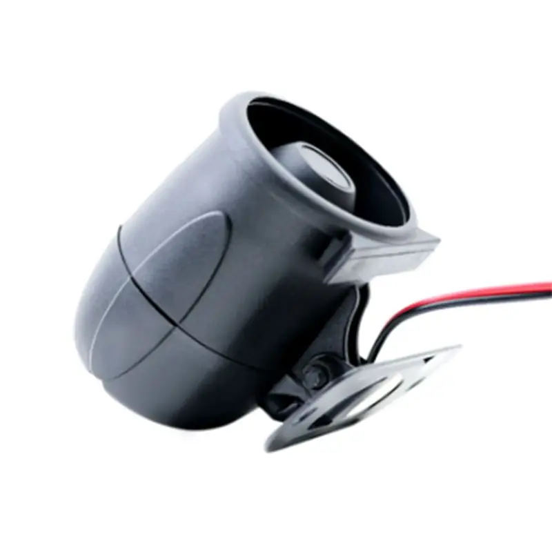 Friendly!Car Anti-Theft Horn Siren, Horn Alarm 12V Tweeter Alarm Treble Voice Speaker High Decibel Intelligent Voice Alarm