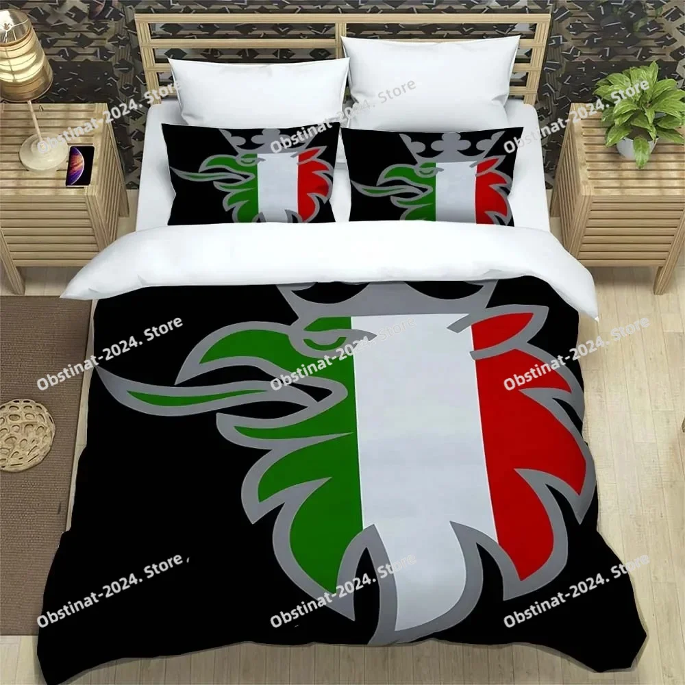 

Truck Scania Pattern Quilt Cover With Pillowcases Microfiber 3D Digital Printed Bedding Set Twin Full Queen King