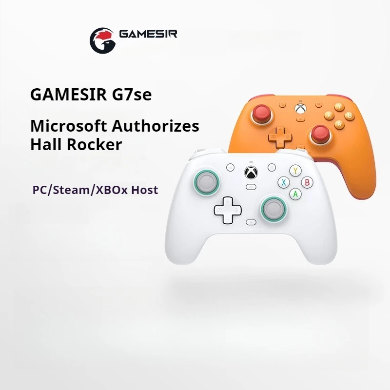 

Gamesir G7 Se Colorful Edition Gamepads Wired Connection Back Key Hall Joystick Pc Steam It Takes Two Black Myth:Wukong Apex