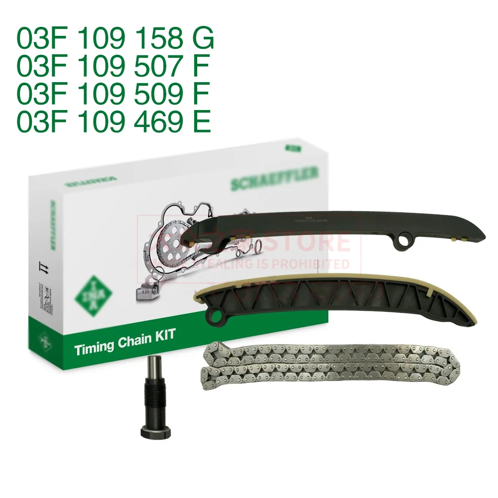 

559015510 03F109158G Engine Timing Chain Rail Guide Kit For VW Jetta Beetle Golf Audi A1 A3 Octavia Yeti 1.2TFSI 03F 109 507 F