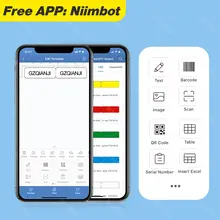 Niimbot D11H Portable Thermal Label Printer with Sticker Roll #2