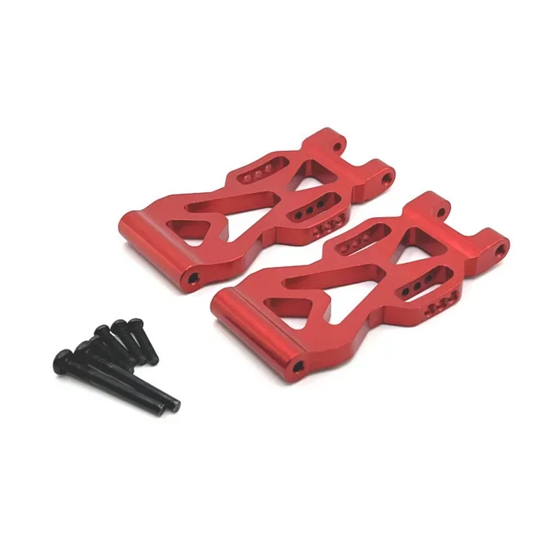 SCY 1/16 16101 16102 16103 16104 16106 16201 JJRC Q117 piezas de coche RC brazo oscilante inferior trasero de Metal