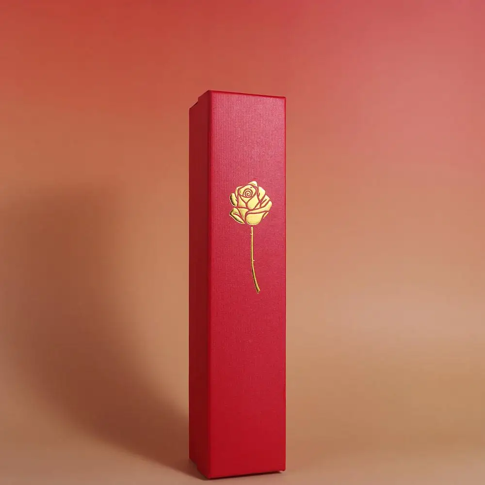 ロマンチックなシミュレーションローズリングボックス、赤いベルベットギフトディスプレイボックス、ペンダント包装、ポータブルジュエリー収納ボックス、ホリデーギフト