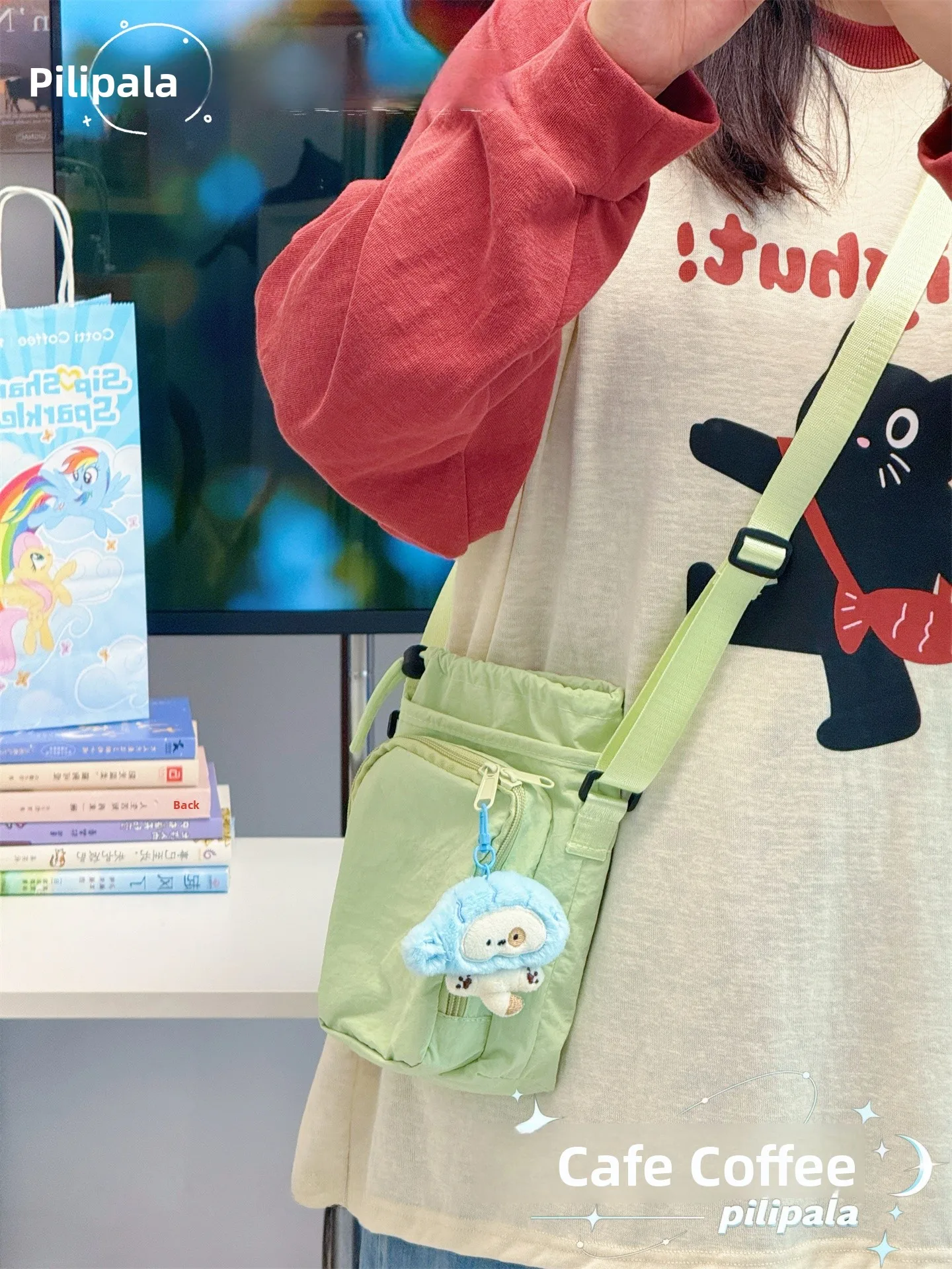 bolsa-leve-para-celular-ao-ar-livre-bolsa-de-ombro-Unica-para-homens-e-mulheres-estudantes-bolsa-para-garra-de-Agua-e-gu