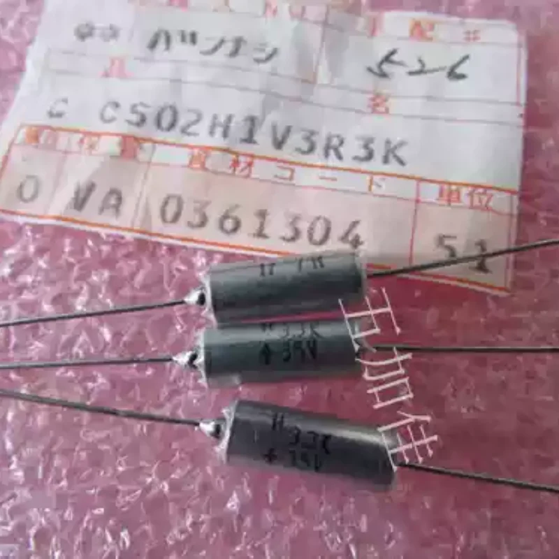 

10-100pcs CS02H1V3R3K 35V3.3uf 10% Japanese axial tantalum capacitors
