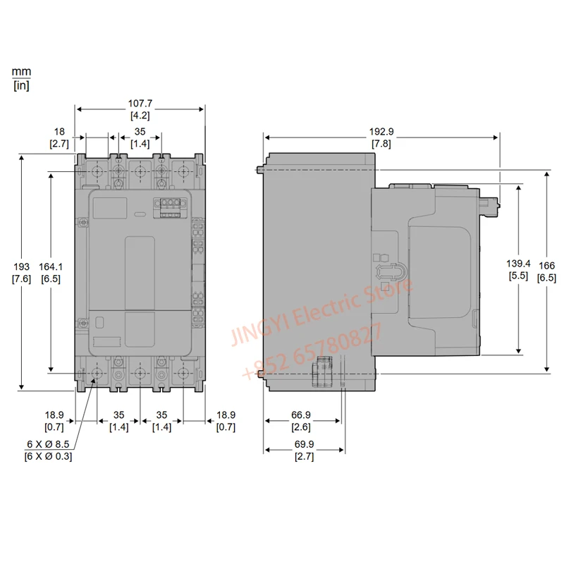 Schneider AC/DC Contactor LC1G115KUEN LC1G150KUEN LC1G185KUEN LC1G205KUEC LC1G225KUEN LC1G245KUEC