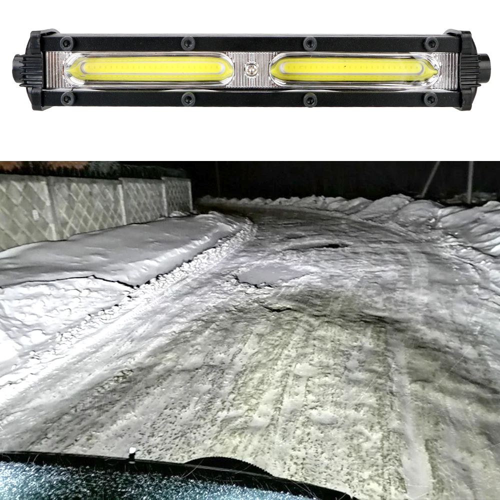 Car LED Work Light Light Bar 6500K Strip Light 12V Spotlight Super Bright For car Auto Truck Lorry Trailer SUV