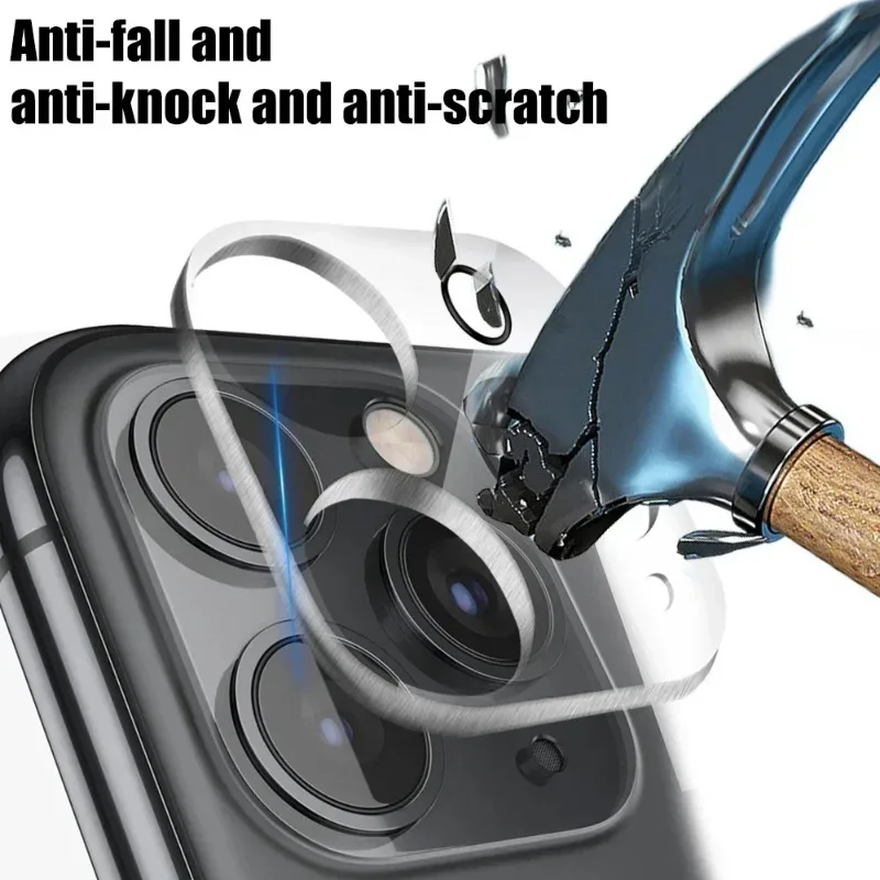 HD Camera Lens Protection Glass Film For iPhone 13Mini 13 14 15 16 Pro Max 16 Plus Full Cover Lens Protector Anti-scratch Films