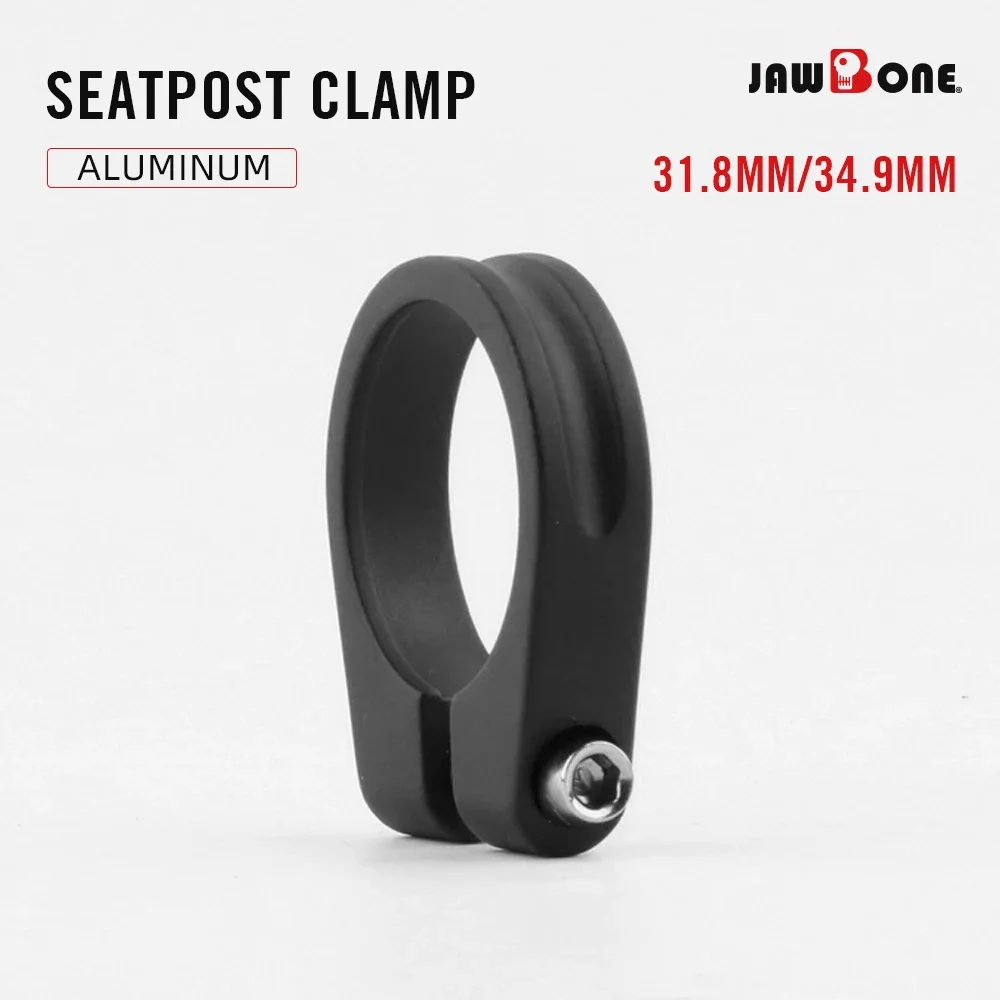 Jawbone Seat Post Clamp CNC Alloy Light Saddle Bicycle Seating Post for 25.4  27.2  30.9 31.6 mm Lock Bike Cycling Accessories