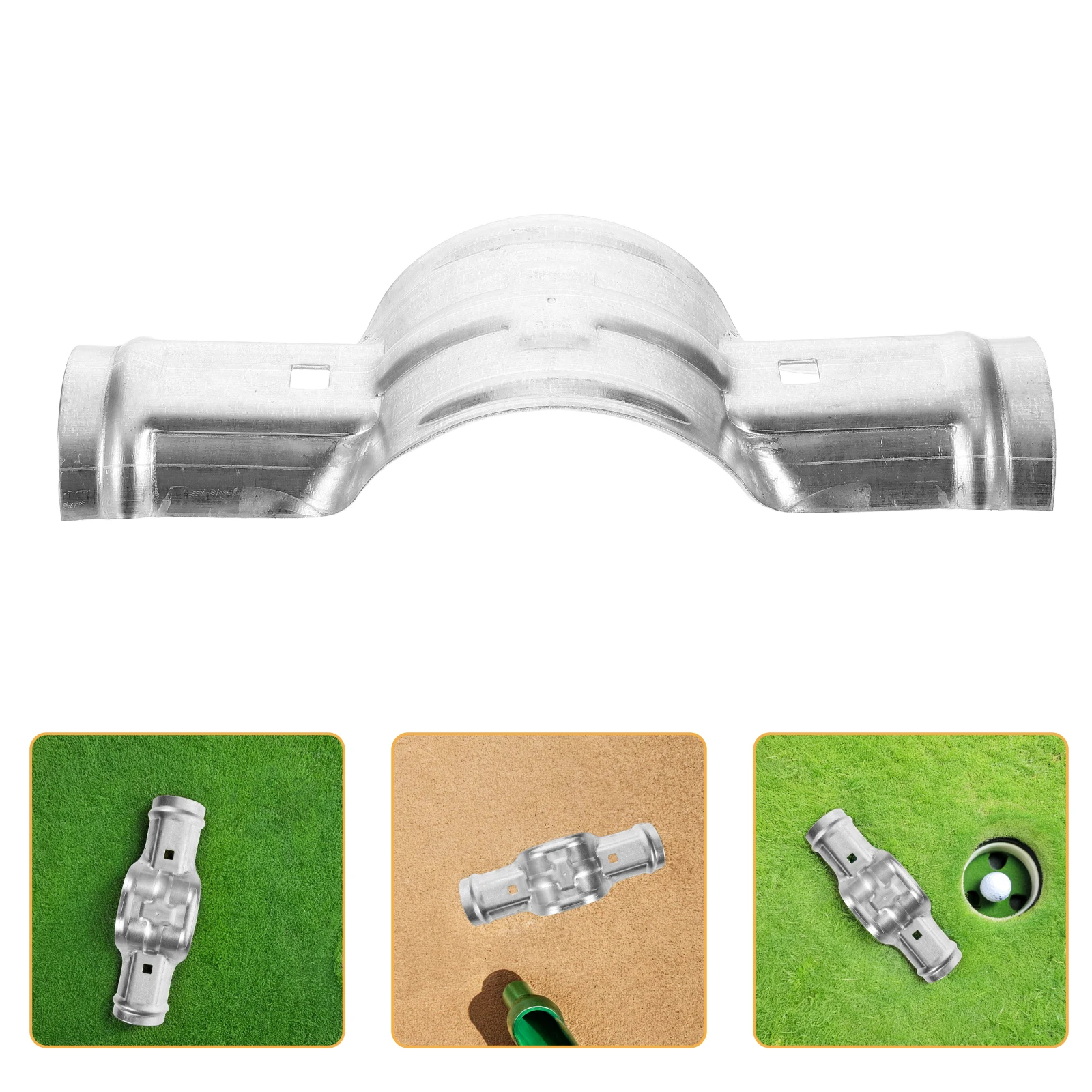 

1pcs Stable Stadium Fence Connection Clamps Durable Round Tube Connectors Fixed Installation Accessories Weather Resistant For