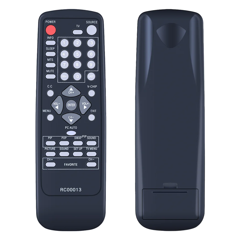 Replacement RC00013 Remote Control Compatible with ViewSonic LCD TV N2750 N2750W