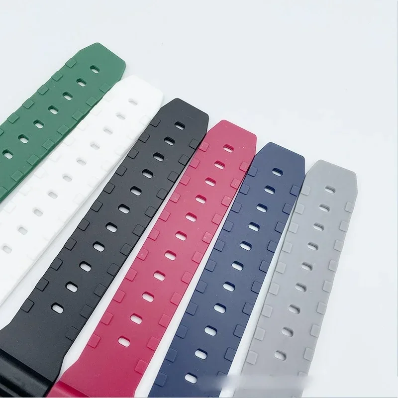 Silicone Strap for Casio DW5600/5030/6900/5610 G5600/5700 GW-M5610 GW5000 GM-5610 GA2100 Watch Accessories Sports Bracelet 16mm