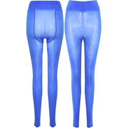 Womens Pantyhose Sheer Mesh Tights See Through Leggings High Waist Skinny Pants Sexy Baselayer Tights for Dress Skirt Nightwear