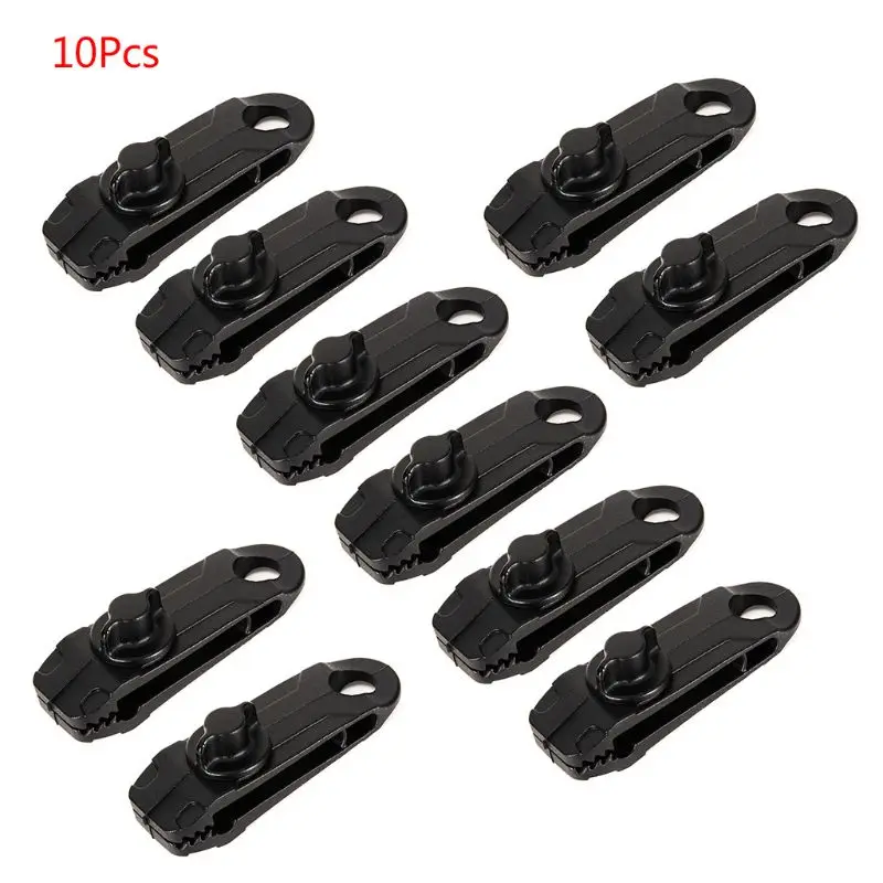 

10 Pcs Tent Awning Canopy Clamps Heavy Duty Lock Grip Clamps Camping Tarps Canvas Clips Jaw Grips