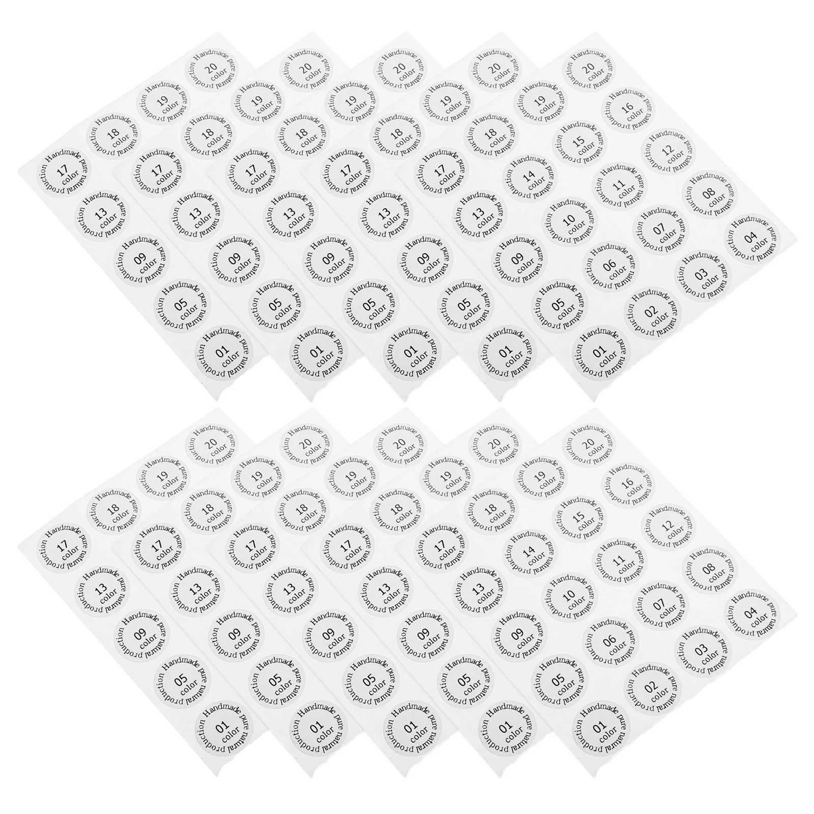 

10 Pcs Black Number Stickers Brain Games by Consecutive Labels Calculator Classroom Decor
