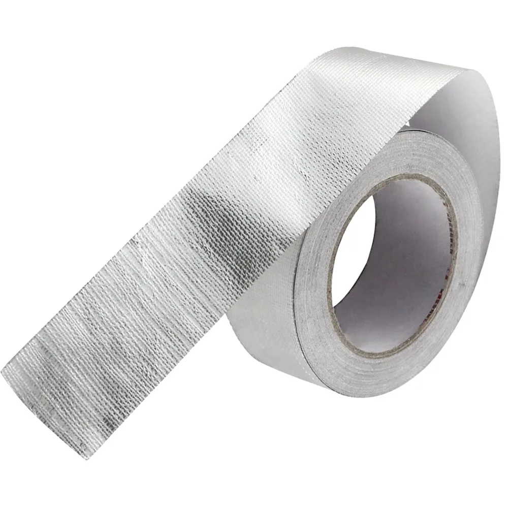 

Aluminum Foil Insulation Tape 25M Heat Resistant Wrap Exhaust Shield Downpipe Motorbike Durability Oil Resistance Temperature