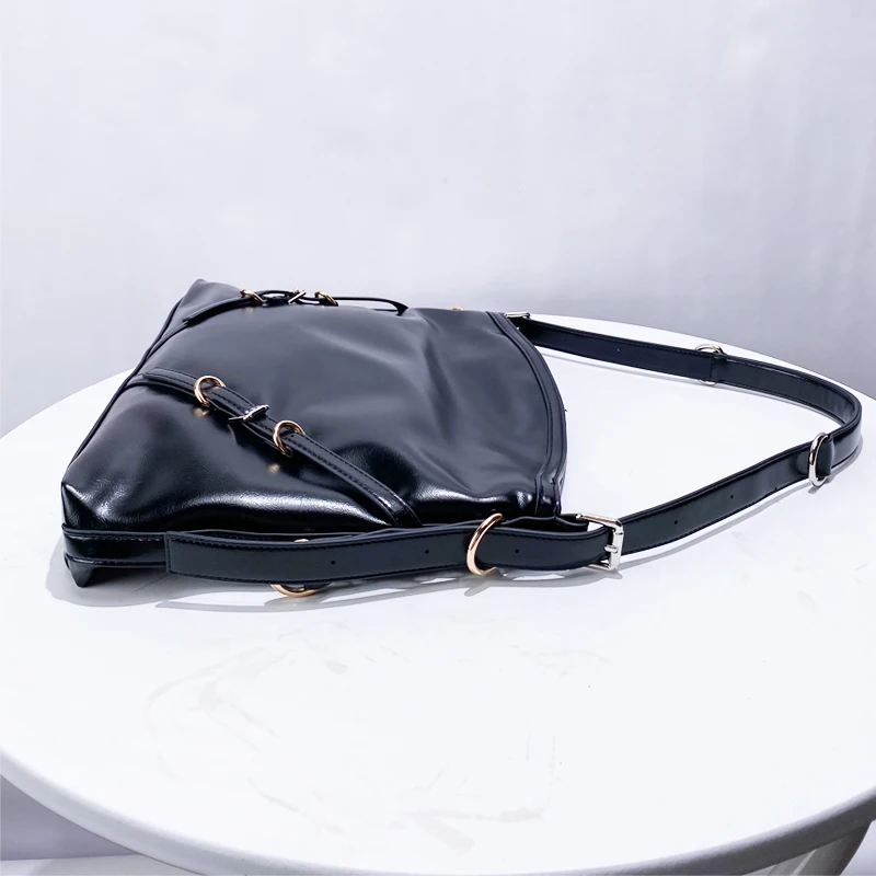 Large Capacity Hobos Bags For Women Luxury Designer Handbags And Purses 2024 New In Fashion Simple Commuting Underarm Shoulder