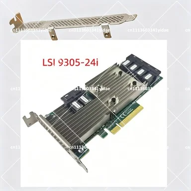 LSI SAS 9305-24i SAS3224 IT Mode HBA JBOD PCI-E 3.0 SATA/SAS 6-port SAS3 12Gb/s hard disk expansion card HBA 12Gb 24 disks