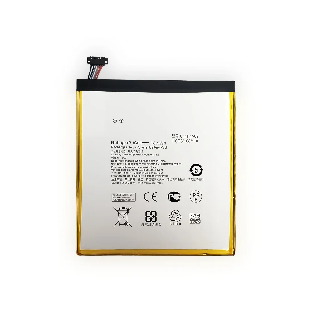 C11P1502 Mobile Phone Replacement Battery For Asus P023 ZenPad 10 Battery Z300C P01T Tablet New Batteries + Tools