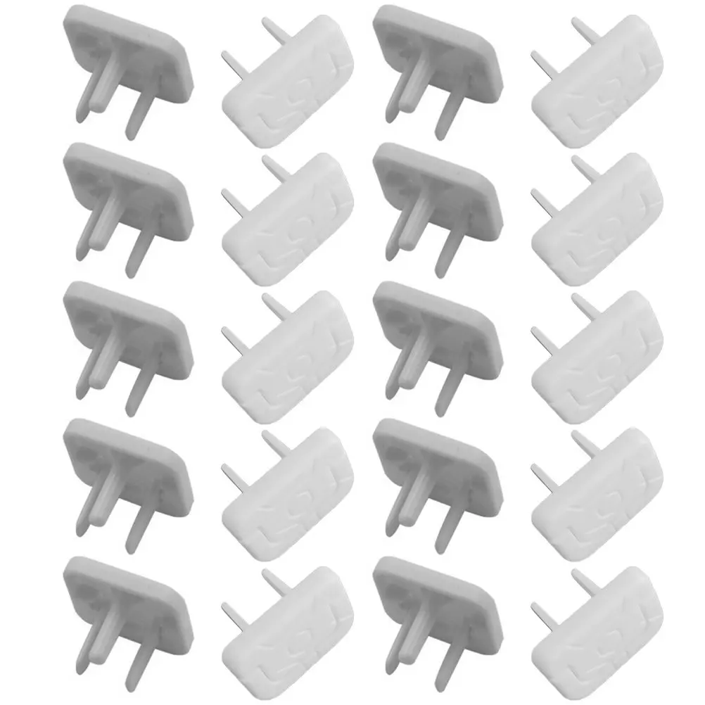 

1Set Outlet Plug Cover Baby Safety Plug Cover Child Proof 2-Prong 3-Prong Electrical Socket Covers Durable Invisible Protector