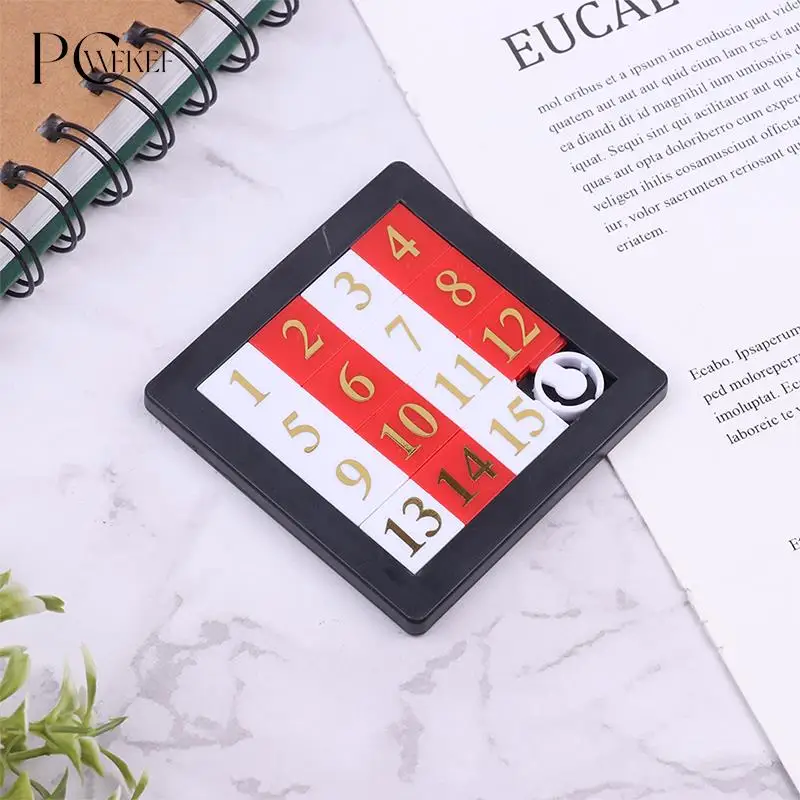 1-15 numero Slide Puzzle giochi di Puzzle del cervello esercitare il giocattolo educativo del cervello che si sviluppa per i giocattoli dei bambini