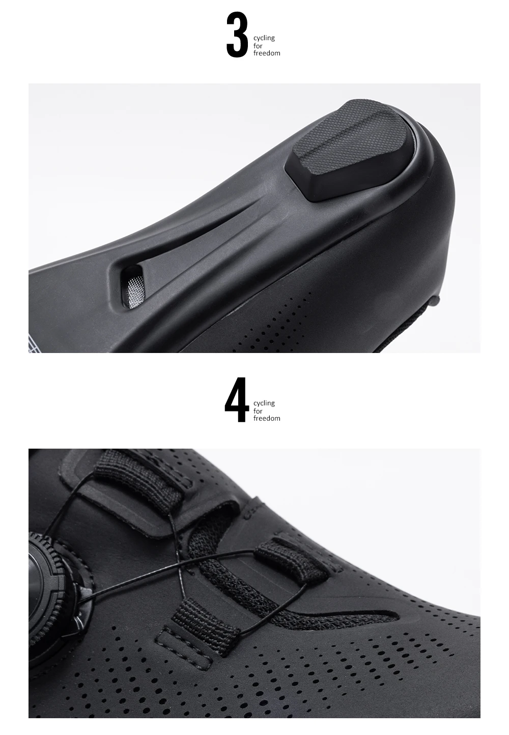 WILDTO Rennradschuhe Herren Fahrradschuhe Flache Sohle Neue Glasfaser- & Nylonsohle Fahrrad-Sneaker Passend für SPD-Pedale Fahrradschuhe – Detail 10