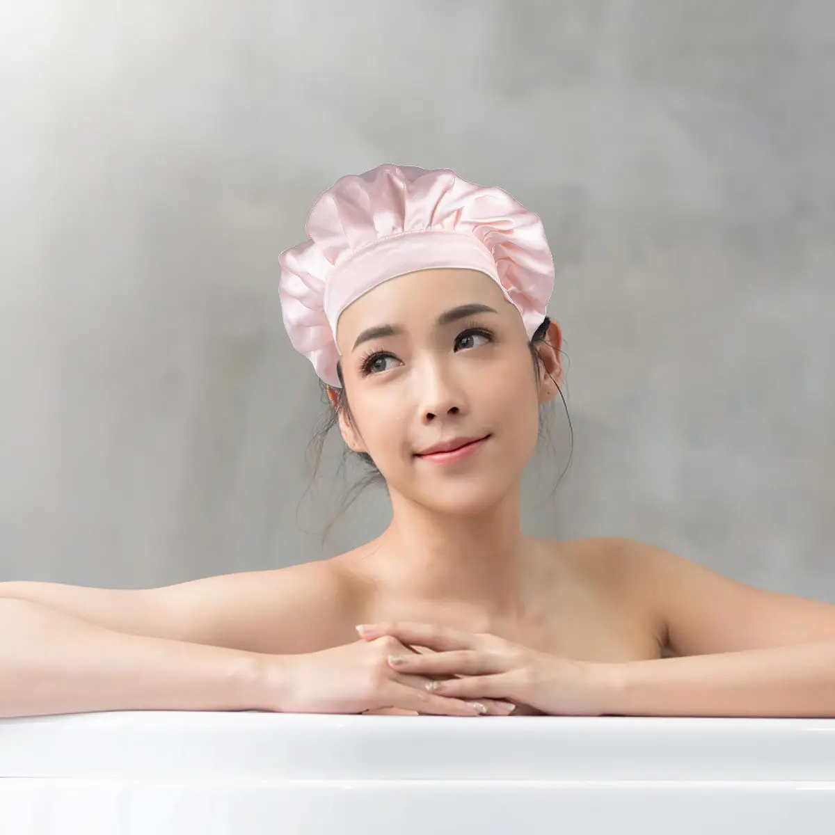 

Женская ночная шапочка для сна: мягкая, дышащая, легкая, способствует восстановлению волос, предотвращает сухость и ломкость, шапочка для сна на ночь