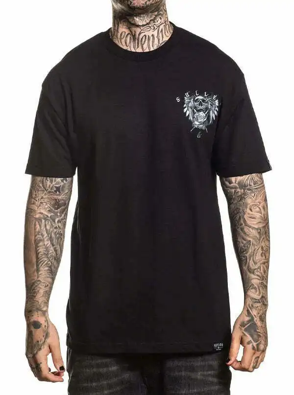 Sullen Men's T-shirt SILVER CHIEF Tattoos Urban Design Premium Quality