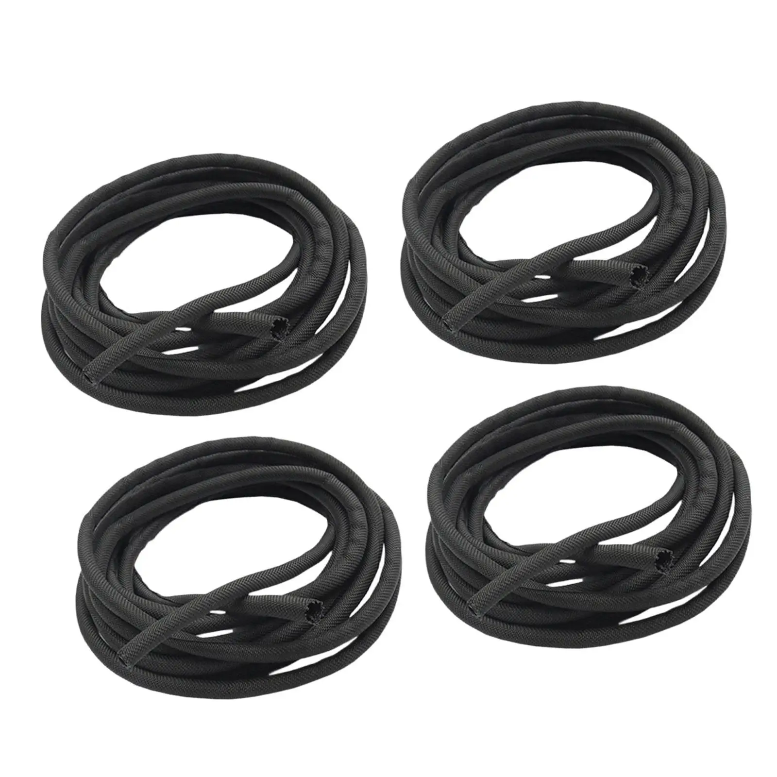 Cable Sleeve Supplies Braided Cable Sheath Wear Resistant Self Wrap Flexible for Automotive Computer Cables Cable Harness Cover
