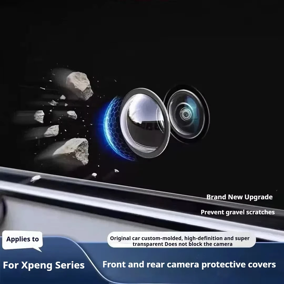 For Xpeng G3 G6 G7 G9 P7 P7+ X9 MONA M03 Xiaopeng Car Camera Lens Protective Cover 360 View Scratch-resistant Guard Cover